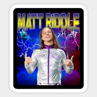 MATT RIDDLE Sticker